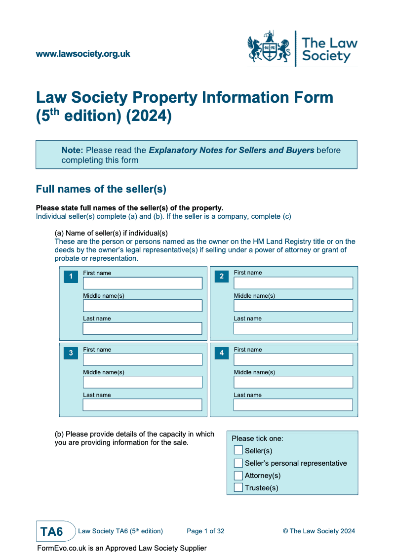 FormEvo Evolutionary Legal Forms